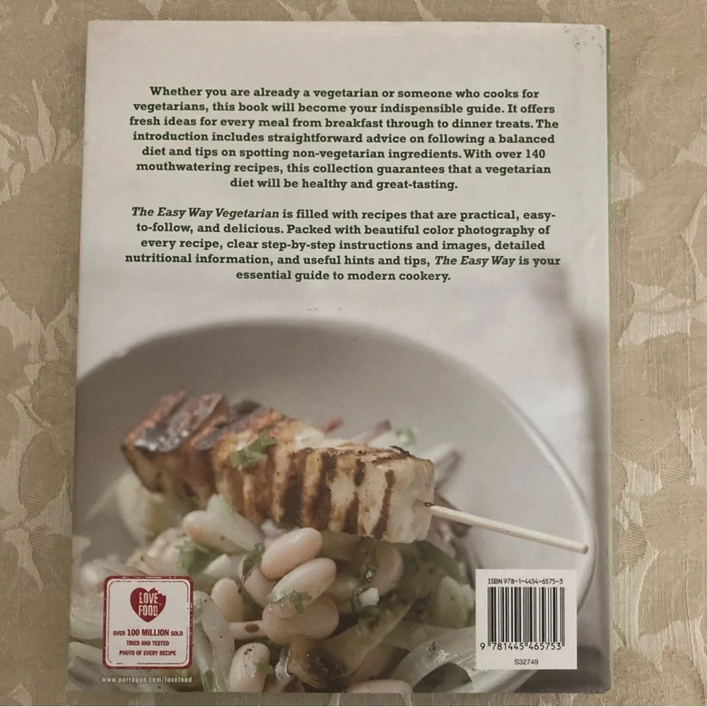 The Easy Way: Vegetarian Over 140 Delicious Recipes, 500 Color Photos